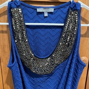 NY collection Blue Midi Dress